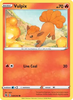 Vulpix — Fusion Strike #28