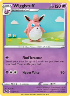 Wigglytuff — Fusion Strike #111