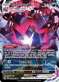 Eternatus VMAX — Lost Origin Trainer Gallery #TG22