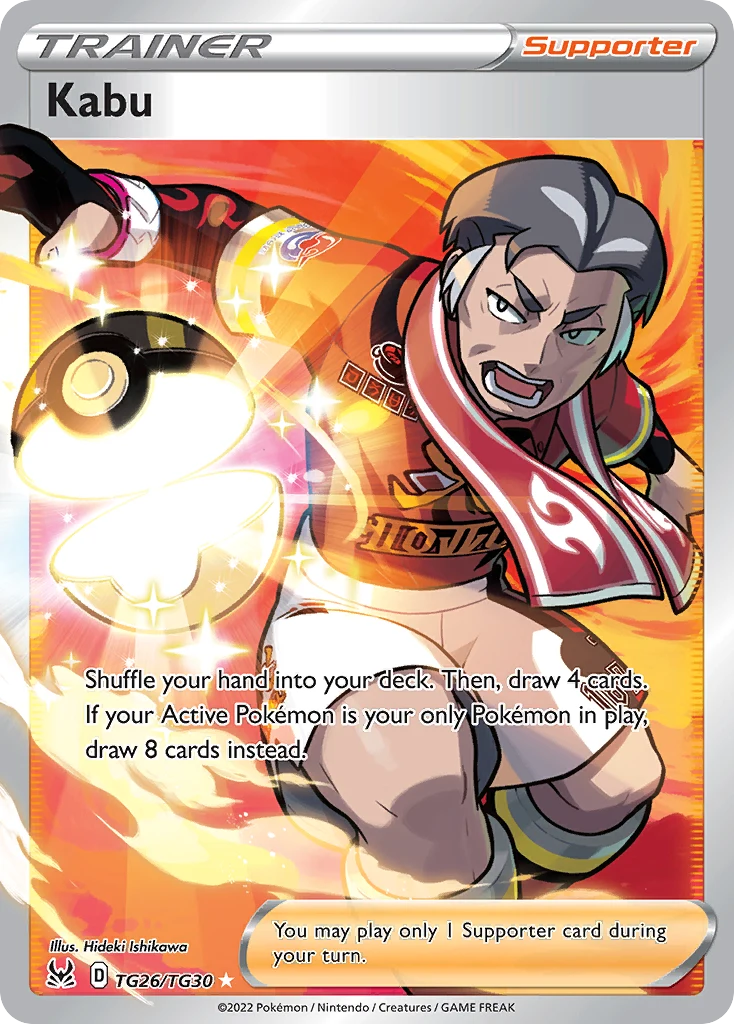Kabu TG26 card from Lost Origin Trainer Gallery