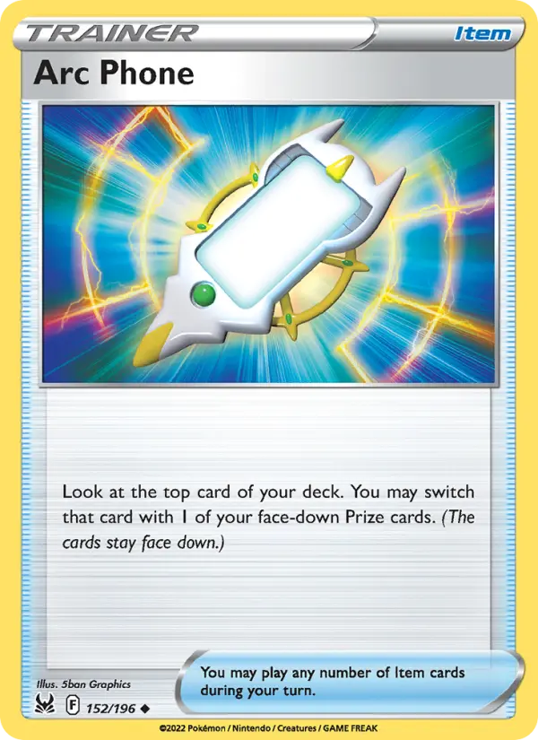 Arc Phone 152 — Lost Origin 152, Normal finish