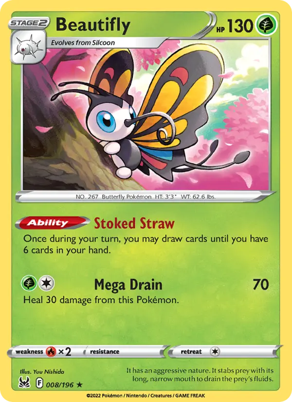 Beautifly 8 — Lost Origin 8, Holofoil finish