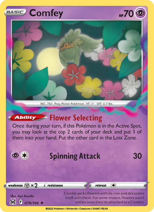 Comfey 79 card from Lost Origin