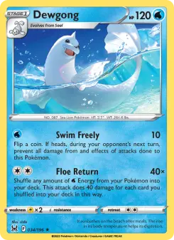 Dewgong — Lost Origin 34