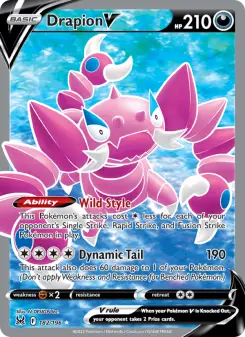 Drapion V 182 — Lost Origin