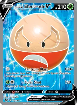 Hisuian Electrode V 172 — Lost Origin