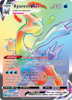 Kyurem VMAX 197 — Lost Origin