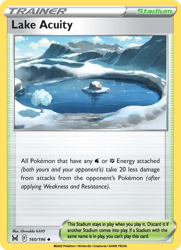 Lake Acuity 160 — Lost Origin 160, Normal finish