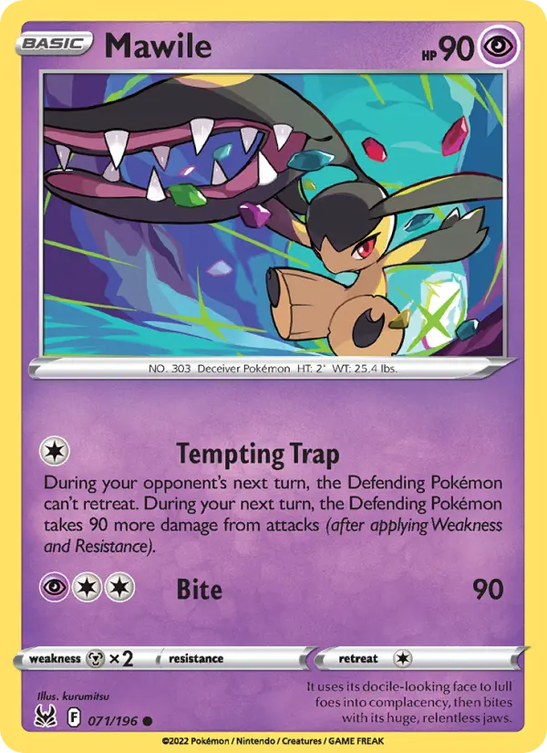 Mawile 71 — Lost Origin 71, Normal finish