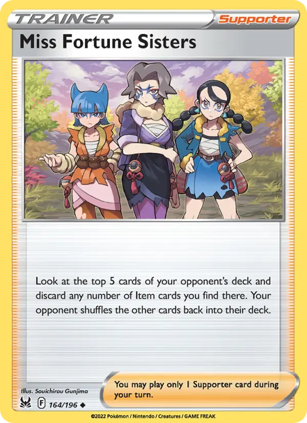 Miss Fortune Sisters 164 — Lost Origin 164, Normal finish