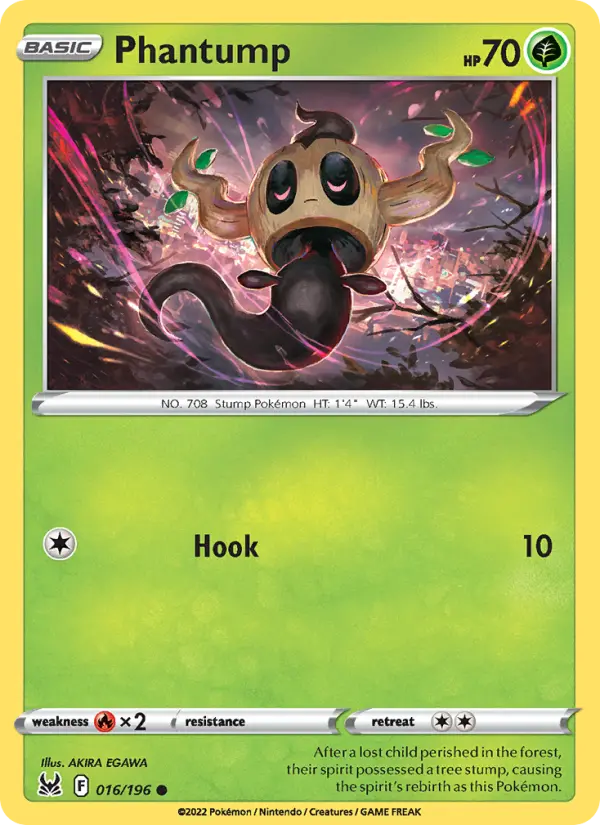 Phantump 16 — Lost Origin 16, Normal finish