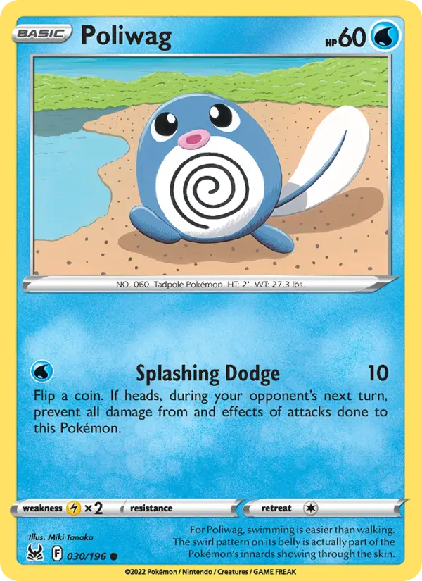 Poliwag 30 — Lost Origin 30, Normal finish