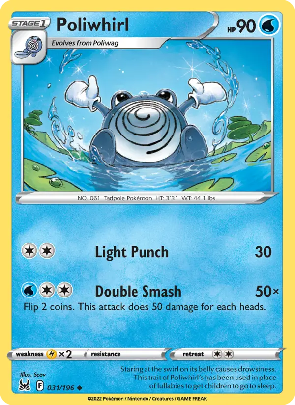 Poliwhirl 31 — Lost Origin 31, Normal finish