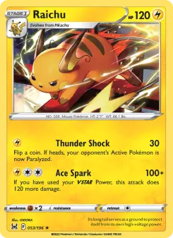 Raichu — Lost Origin 53
