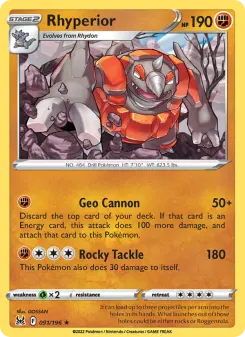 Rhyperior — Lost Origin 91