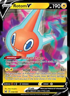 Rotom V — Lost Origin #58