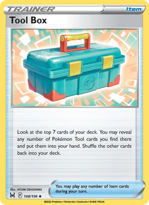 Tool Box 168 card from Lost Origin