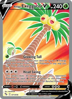 Alolan Exeggutor V 71 — Pokémon GO