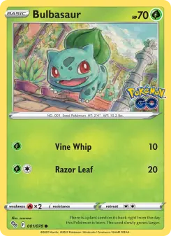 Bulbasaur 1 — Pokémon GO