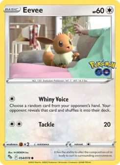 Eevee 54 — Pokémon GO