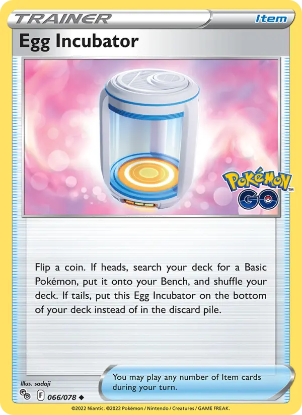 Egg Incubator 66 — Pokémon GO 66, Normal finish