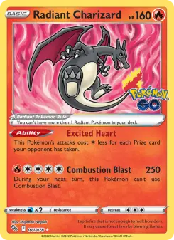 Radiant Charizard — Pokémon GO 11