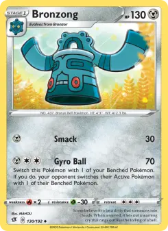 Bronzong — Rebel Clash #130