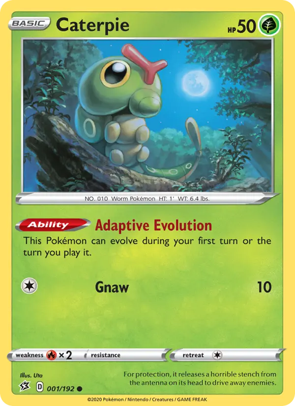 Caterpie 1 — Rebel Clash 1, Normal finish