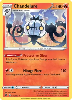 Chandelure — Rebel Clash #33