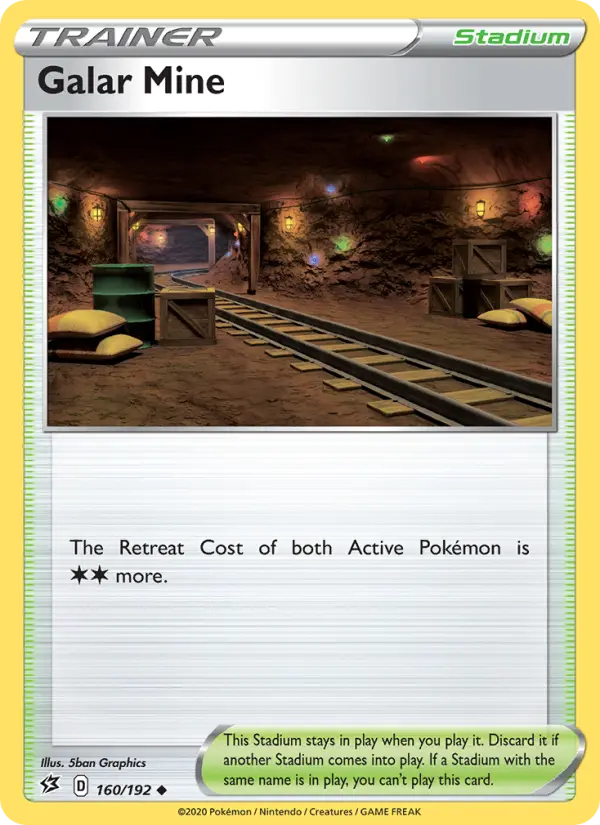 Galar Mine 160 — Rebel Clash 160, Normal finish