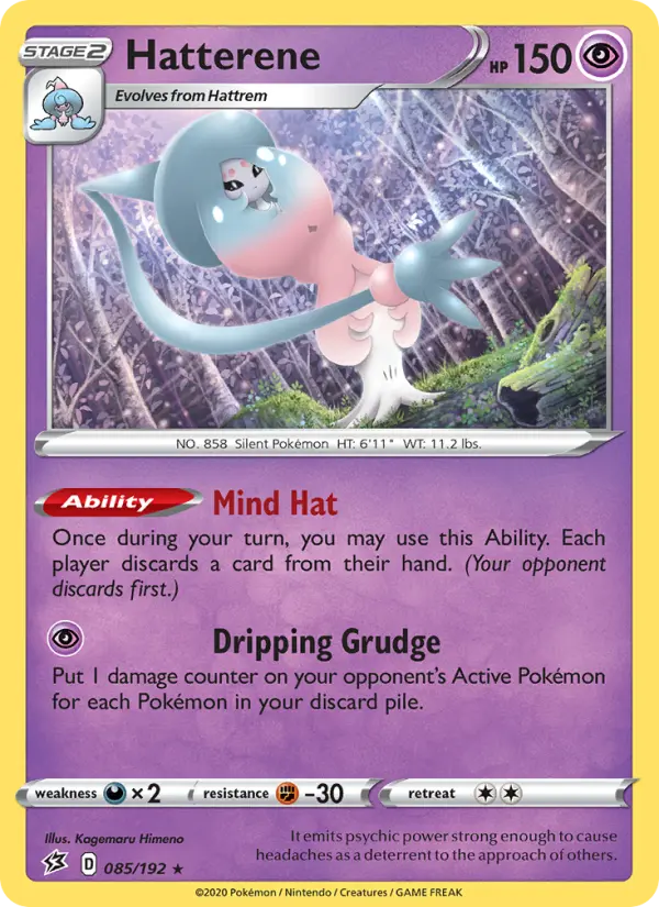 Hatterene 85 — Rebel Clash 85, Holofoil finish