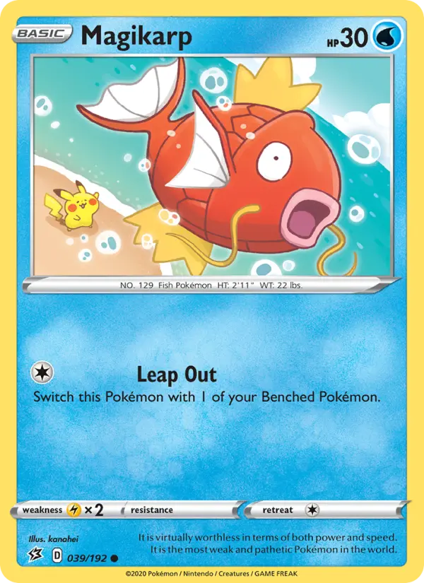 Magikarp 39 card from Rebel Clash