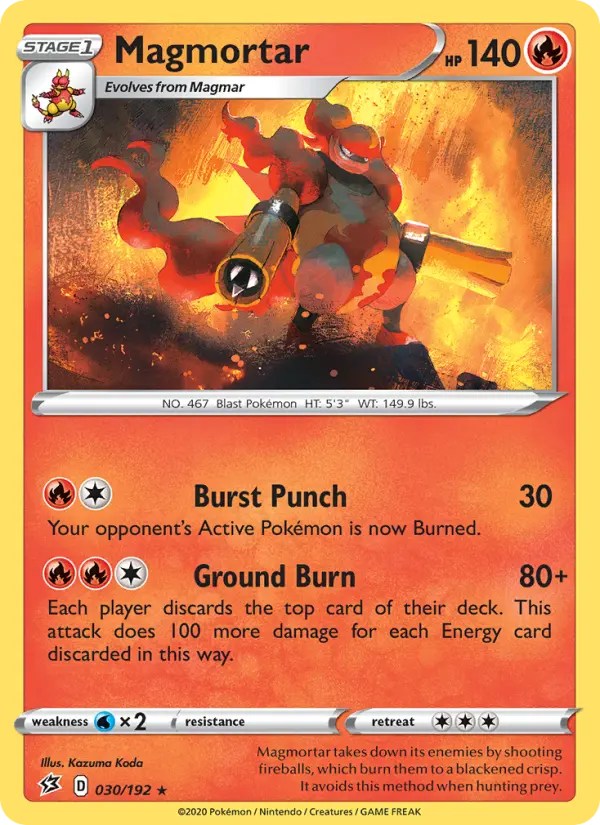 Magmortar 30 — Rebel Clash 30, Normal finish