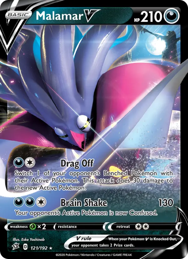 Malamar V 121 card from Rebel Clash