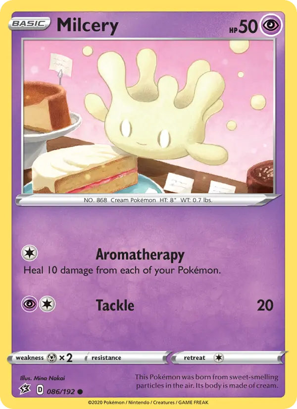 Milcery 86 card from Rebel Clash