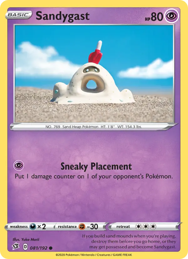 Sandygast 81 card from Rebel Clash