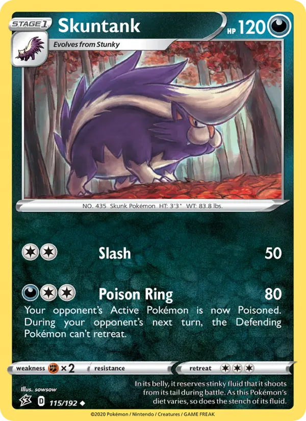 Skuntank 115 — Rebel Clash 115, Normal finish