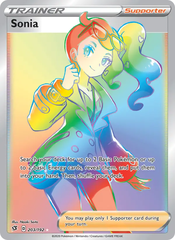 Sonia 203 — Rebel Clash 203, Holofoil finish