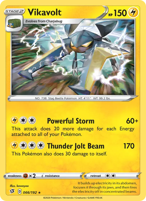 Vikavolt 66 — Rebel Clash 66, Holofoil finish