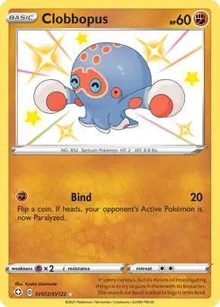 Clobbopus SV072 — Shining Fates Shiny Vault