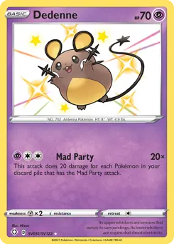 Dedenne — Shining Fates Shiny Vault #SV051