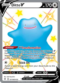 Ditto V — Shining Fates Shiny Vault #SV118