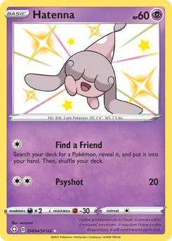 Hatenna — Shining Fates Shiny Vault SV054