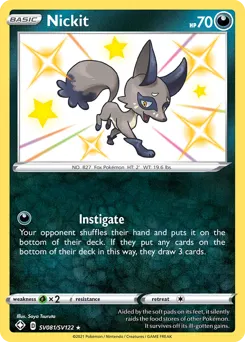 Nickit — Shining Fates Shiny Vault SV081