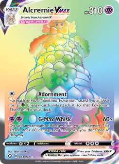 Alcremie VMAX 73 — Shining Fates