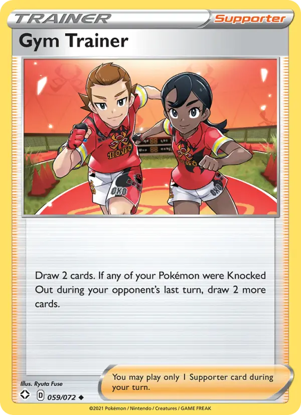 Gym Trainer 59 — Shining Fates 59, Normal finish