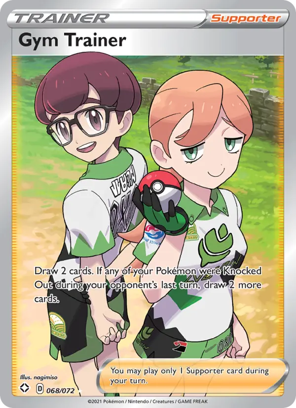 Gym Trainer 68 — Shining Fates 68, Holofoil finish