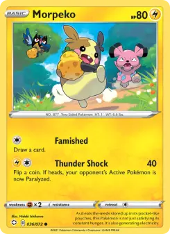 Morpeko 36 — Shining Fates