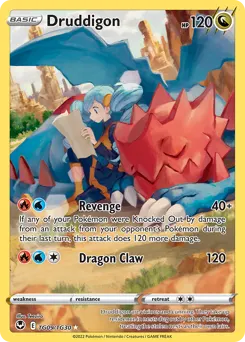 Druddigon TG09 — Silver Tempest Trainer Gallery