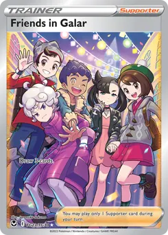 Friends in Galar TG23 — Silver Tempest Trainer Gallery